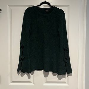 Women’s sweater with cute bow sleeves